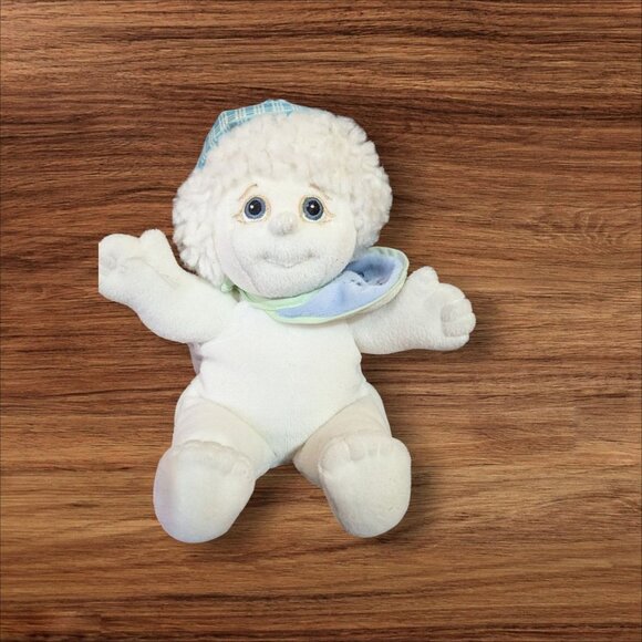 1999 Dreamsicles Angel Hugs Plush Doll 9" Blue Hat & Wings - Picture 1 of 8